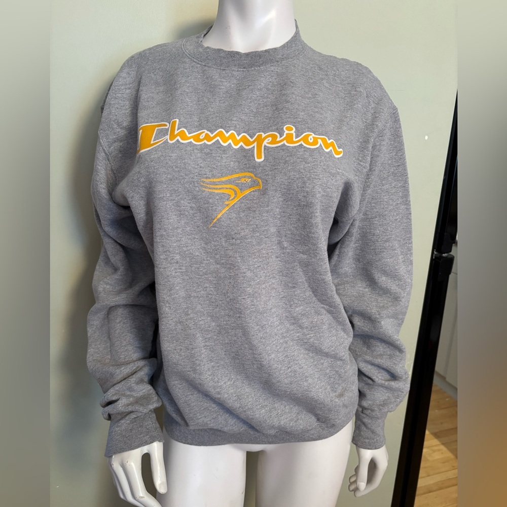 Wilfrid Laurier University Grey Champion Crewneck
